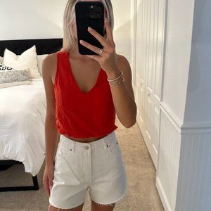 red crop top